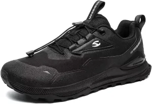 HOBIBEAR Men's Wide Toe Walking Shoes Zero Drop Non Slip Wear Resistant Sneakers