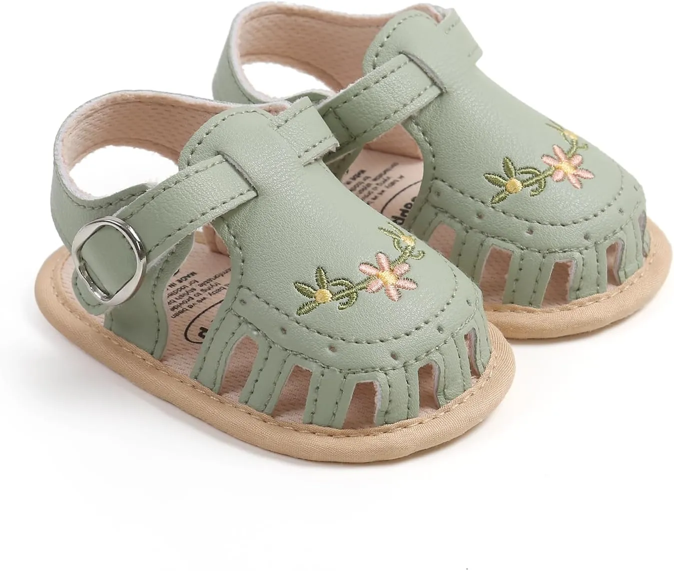Infant Baby Boys Girls Sandals Summer Baby Wedding Dress Flat Shoes Newborn Crib Shoes First Walkers Prewalkers Shoes