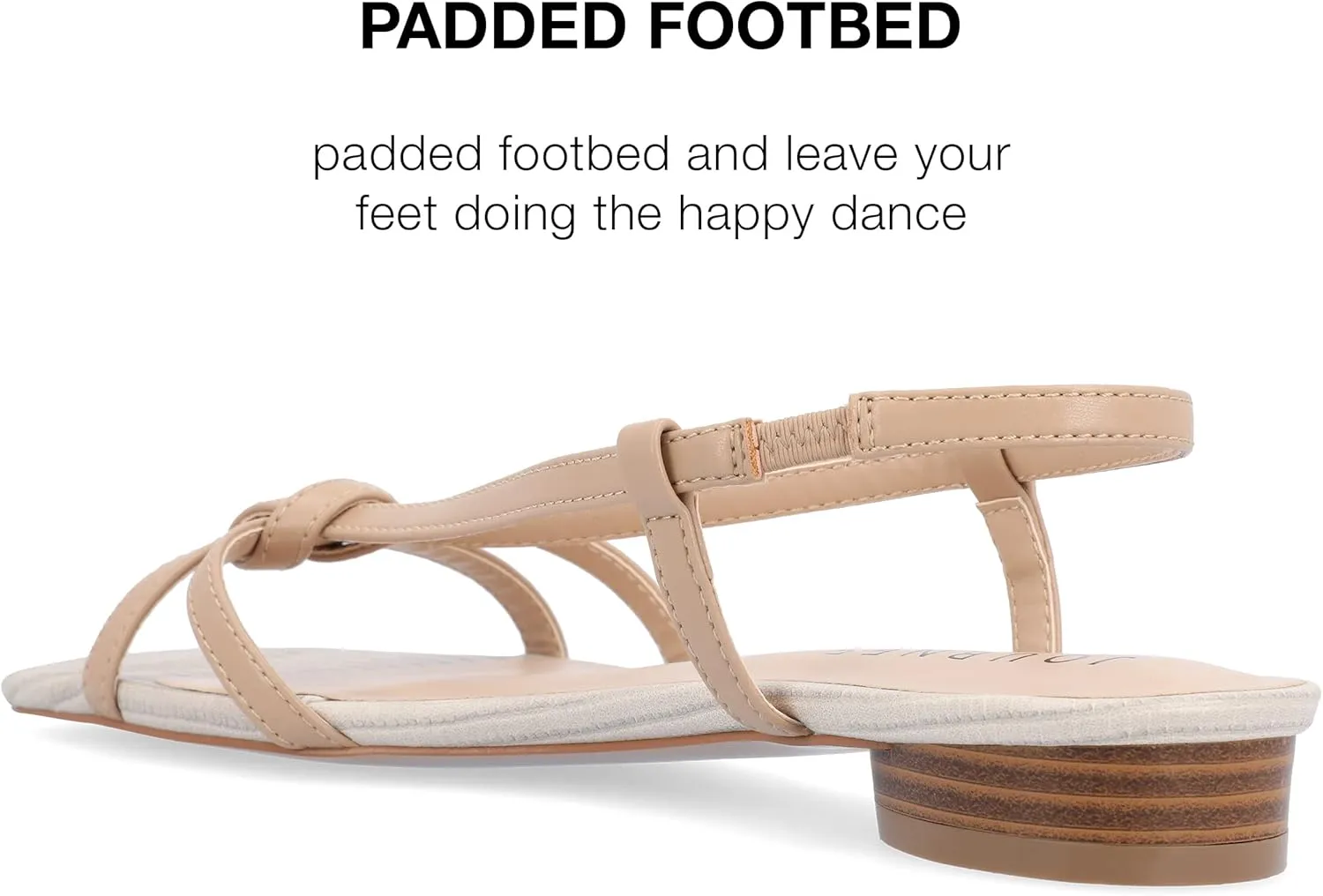 Journee Women's Bridget Flat Sandals