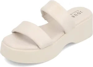 Journee Womens Veradie Tru Comfort Foam Slip On Platform Sandals