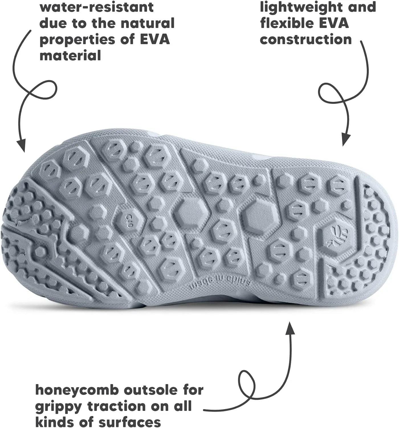 Joybees Kids Hiking Trekking Walking Shoes for Boys and Girls, Athletic Slip On, Water Resistant