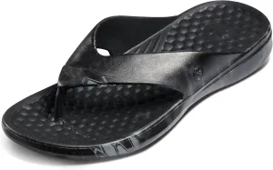 Joybees Mens Casual Flip Flops, Comfortable Thong Sandals with Arch Support for Beach and Pool, Water Friendly
