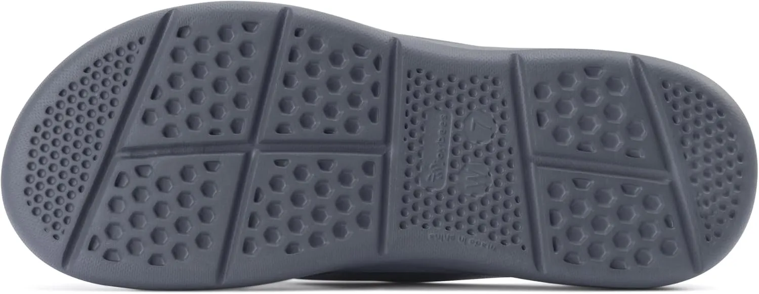 Joybees Mens Casual Flip Flops, Comfortable Thong Sandals with Arch Support for Beach and Pool, Water Friendly