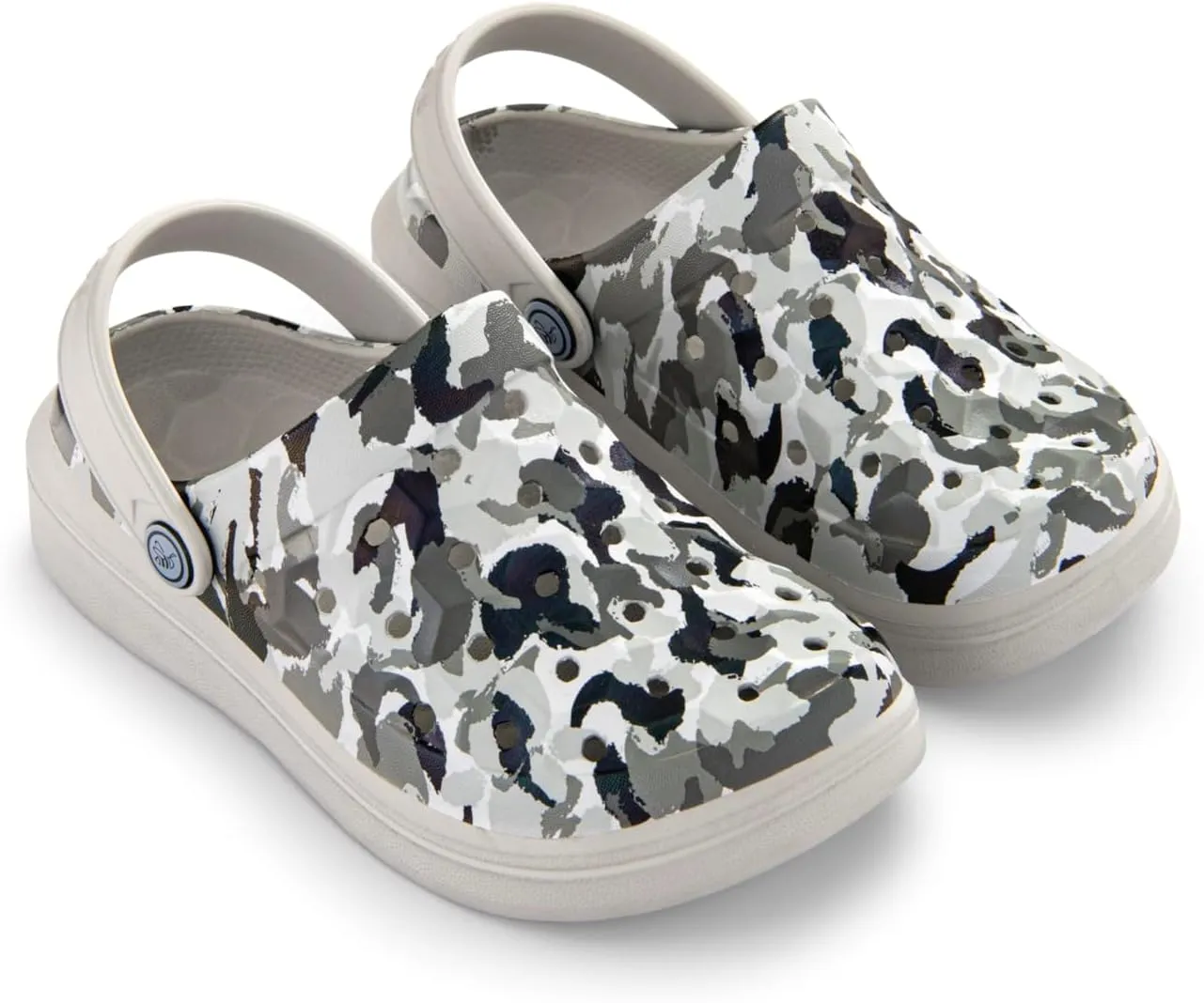 Joybees Varsity Clogs for Girls and Boys, Water Shoes for Kids, Water Resistant Beach Pool Slip On