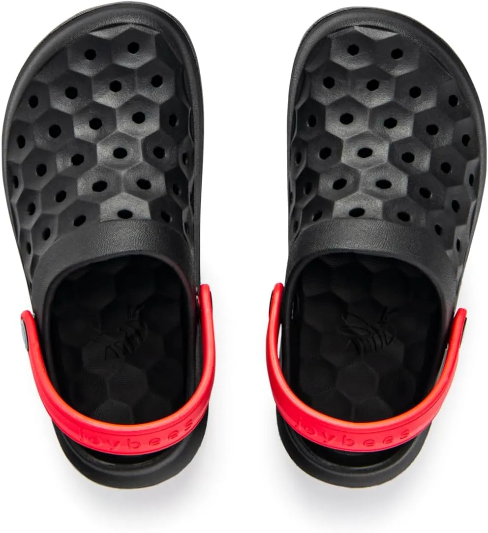 Joybees Varsity Clogs for Girls and Boys, Water Shoes for Kids, Water Resistant Beach Pool Slip On