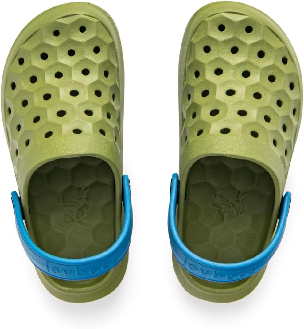 Joybees Varsity Clogs for Girls and Boys, Water Shoes for Kids, Water Resistant Beach Pool Slip On