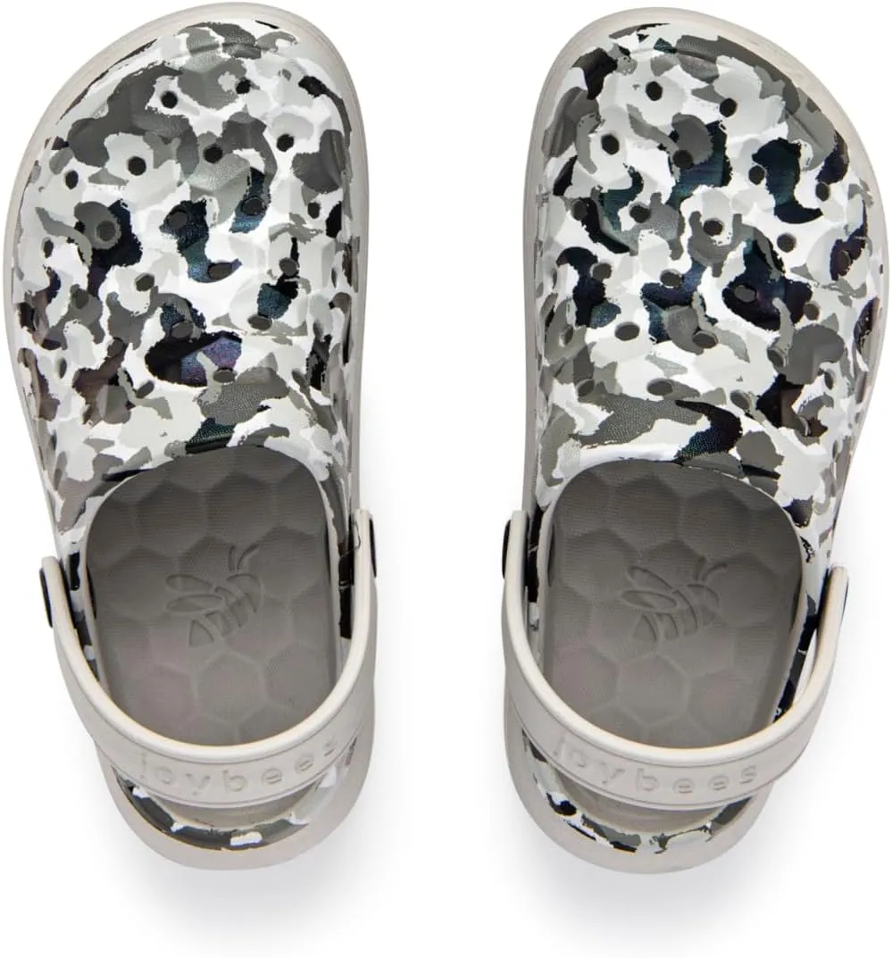Joybees Varsity Clogs for Girls and Boys, Water Shoes for Kids, Water Resistant Beach Pool Slip On