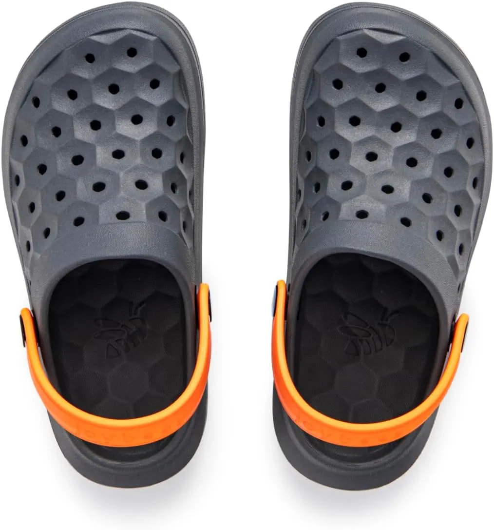 Joybees Varsity Clogs for Girls and Boys, Water Shoes for Kids, Water Resistant Beach Pool Slip On