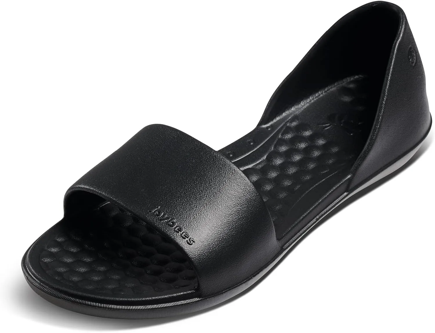 Joybees Women's Friday Flat - Ballet Flats for Women, Cute & Casual Dress Shoes, Comfortable Rubber Foam Sandals for Work, Walking, Waterproof, Non Slip