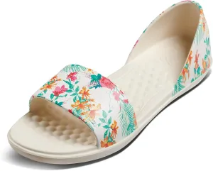 Joybees Women's Friday Flat - Ballet Flats for Women, Cute & Casual Dress Shoes, Comfortable Rubber Foam Sandals for Work, Walking, Waterproof, Non Slip