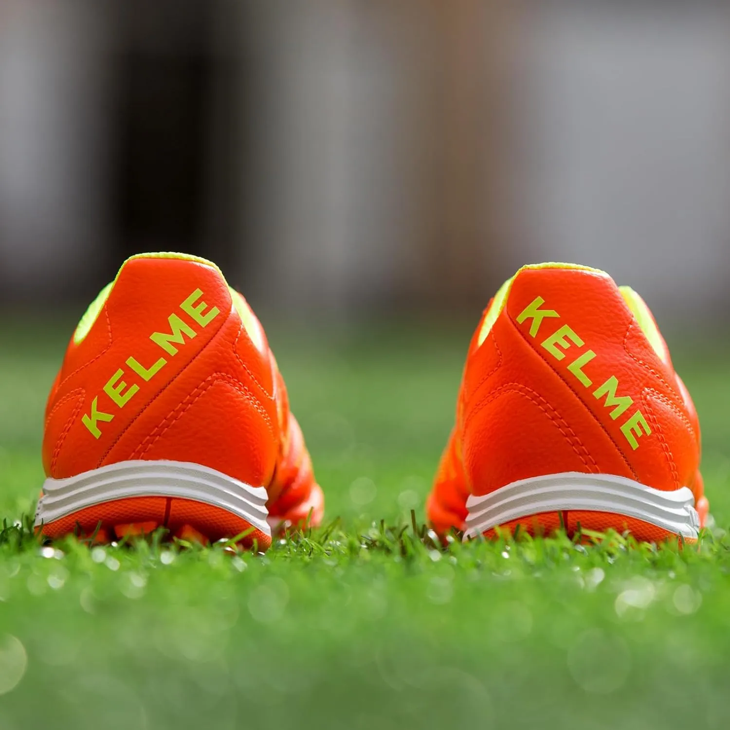 KELME Men's Soccer Shoes Football Shoes Outdoor Indoor Professional Futsal TF Football Breathable Sneakers Training