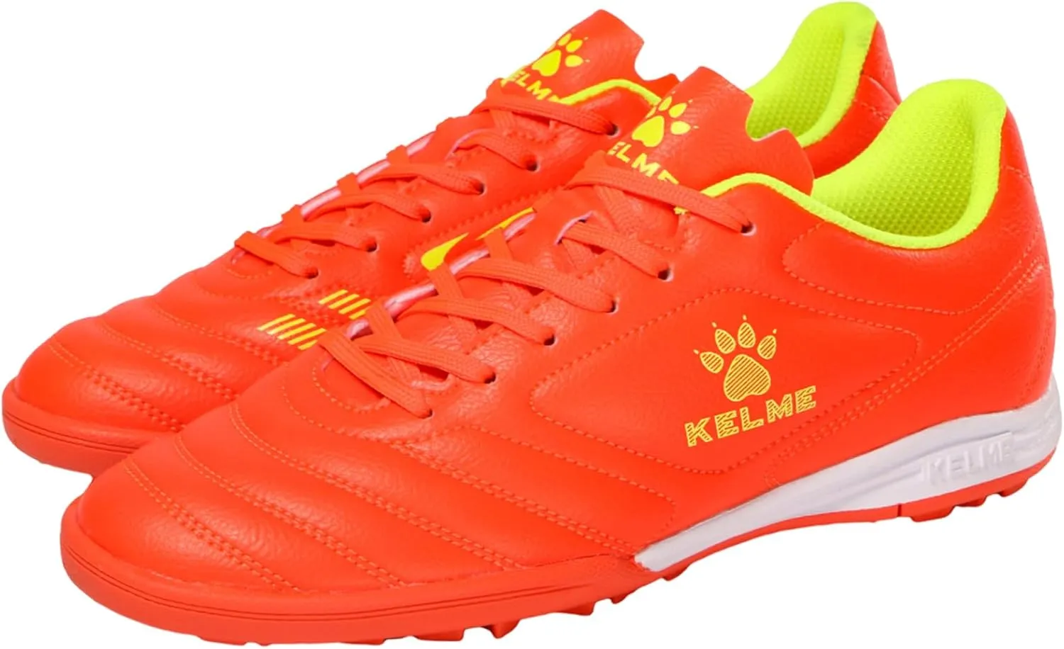 KELME Men's Soccer Shoes Football Shoes Outdoor Indoor Professional Futsal TF Football Breathable Sneakers Training