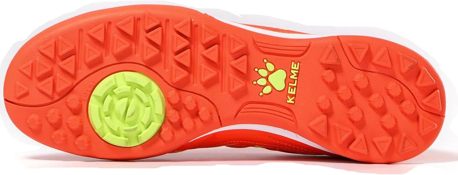 KELME Men's Soccer Shoes Football Shoes Outdoor Indoor Professional Futsal TF Football Breathable Sneakers Training