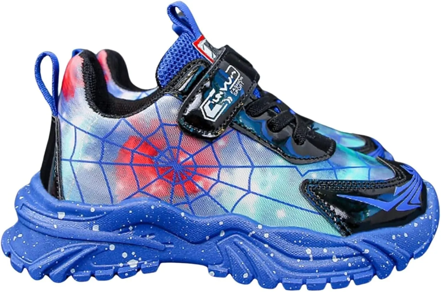 Kids Boys Light Up Trainers LED Shoes Walking Sneakers Toddler Shoes Fashion Flashing Athletic Running Shoe