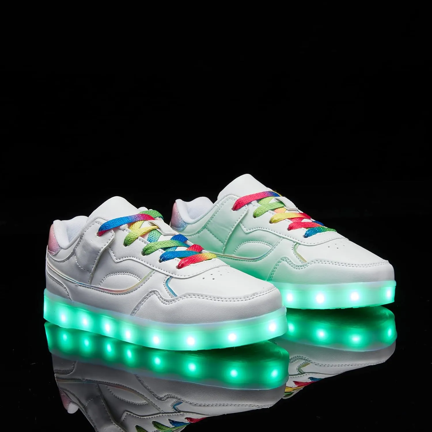 Kids LED Light up Shoes USB Charging Flashing Light Up Sneakers for Boys and Girls Child Unisex