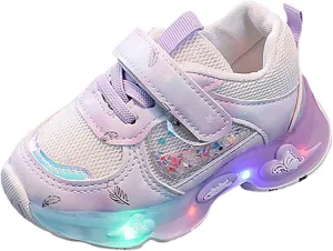 Kids Light Up Shoes for Boys Girls Toddler Sneakers Best Gift for Birthday Christmas Valentine Shoes for Toddler Girls