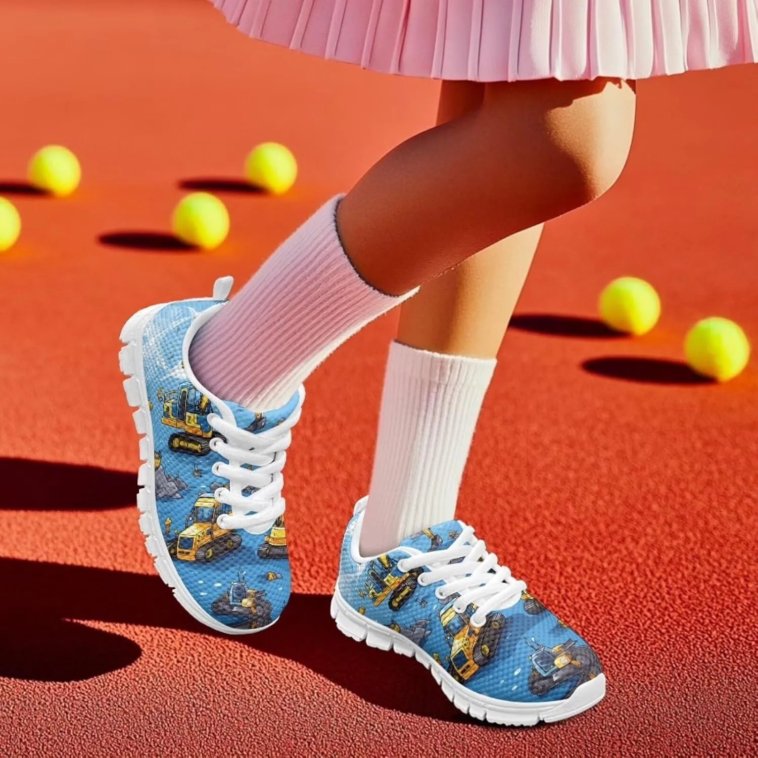 Kids Sneakers Boys Girls Walking Running Shoes Athletic Sports