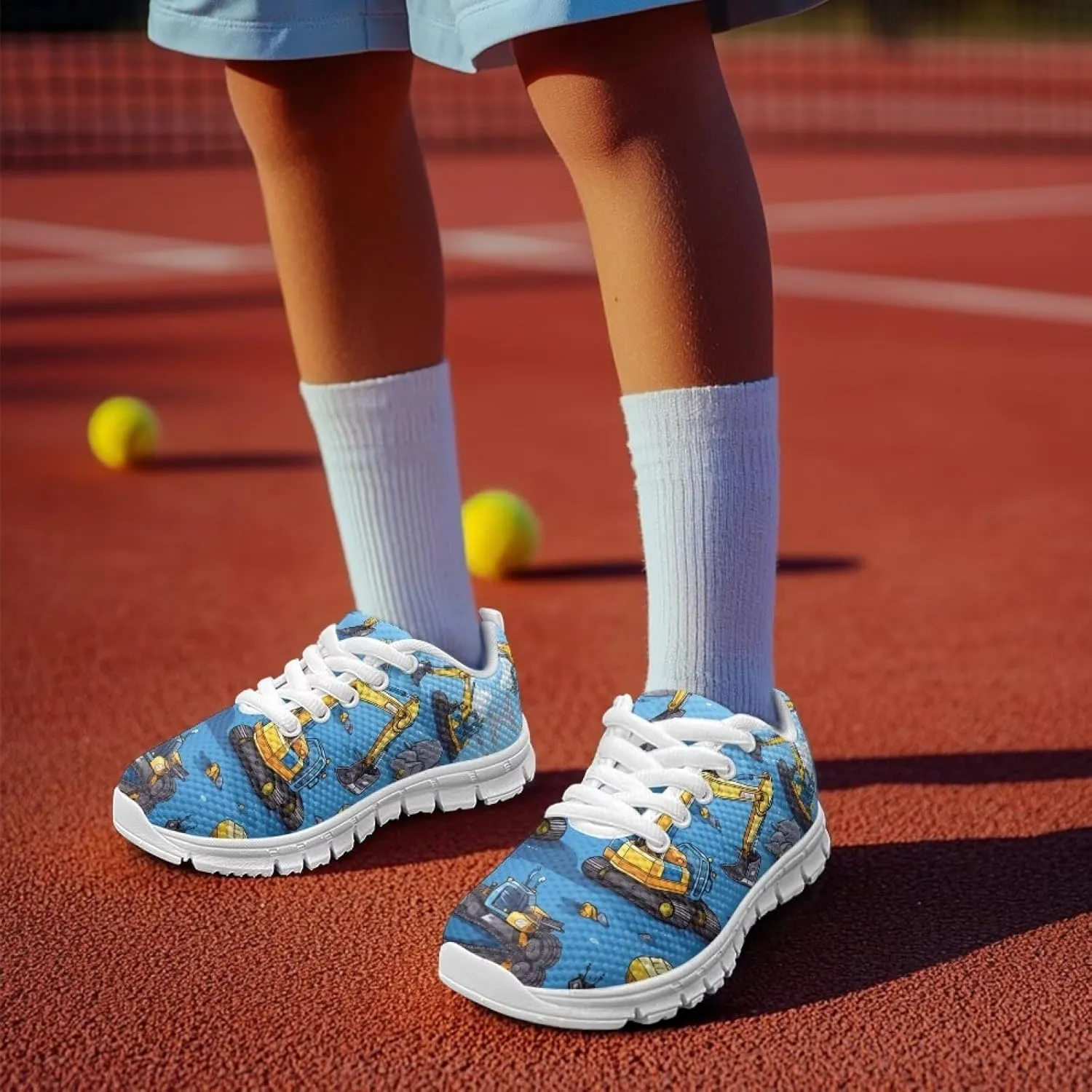 Kids Sneakers Boys Girls Walking Running Shoes Athletic Sports