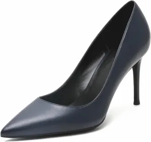 Loafers for Women High Heel Party Shoes for Women Sexy Split Leather Pumps for Weddings and Special Occasions