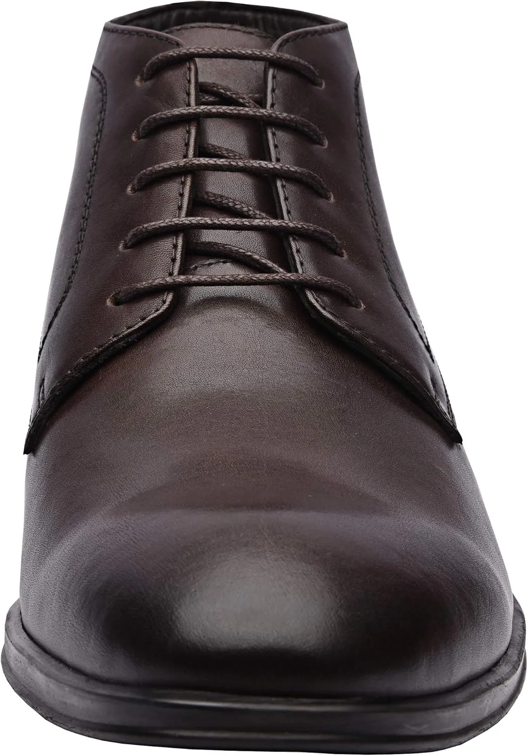 Marcos | Genuine Leather Chukka Boots | Men's Classic Chukka Boots | Ankle Dress Boot | Lace-Up | Rubber Sole | Daily Casual Winter Boot