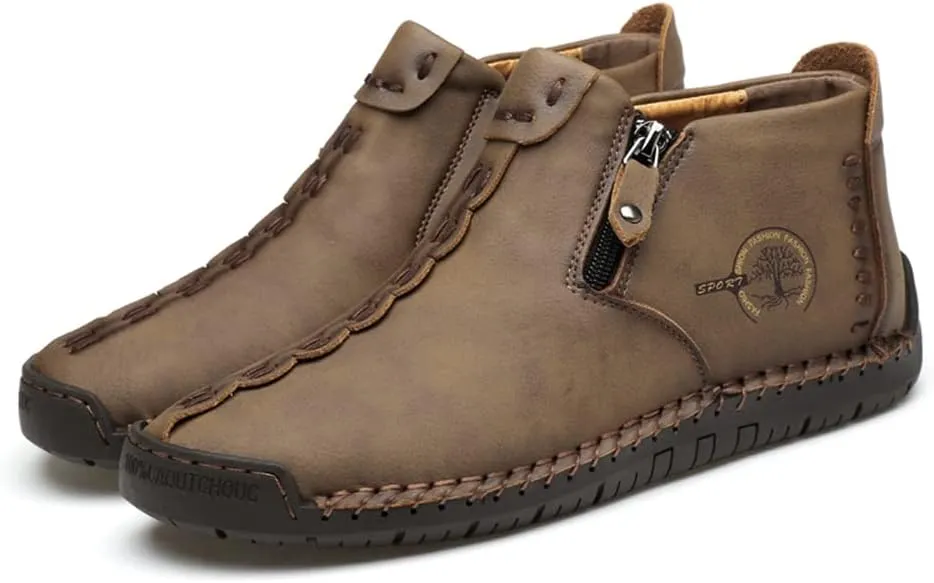 Medieval Boots black blue army green olive green Leather Renaissance barefoot boots professional shoes cover the whole foot Zipper adult soft sole Boots for Women born shoes