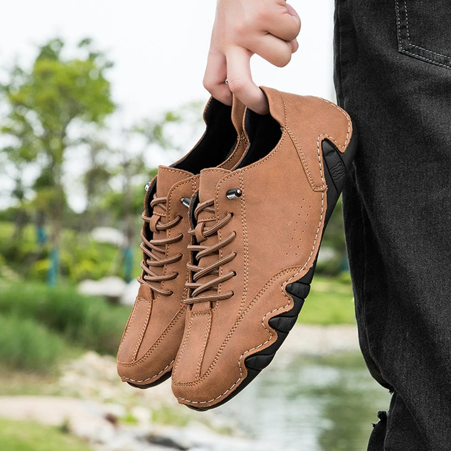 Men's Barefoot Shoes Vogany Breathable Orthopaedic Ergonomic Orthopaedic Barefoot Shoes Sneaker