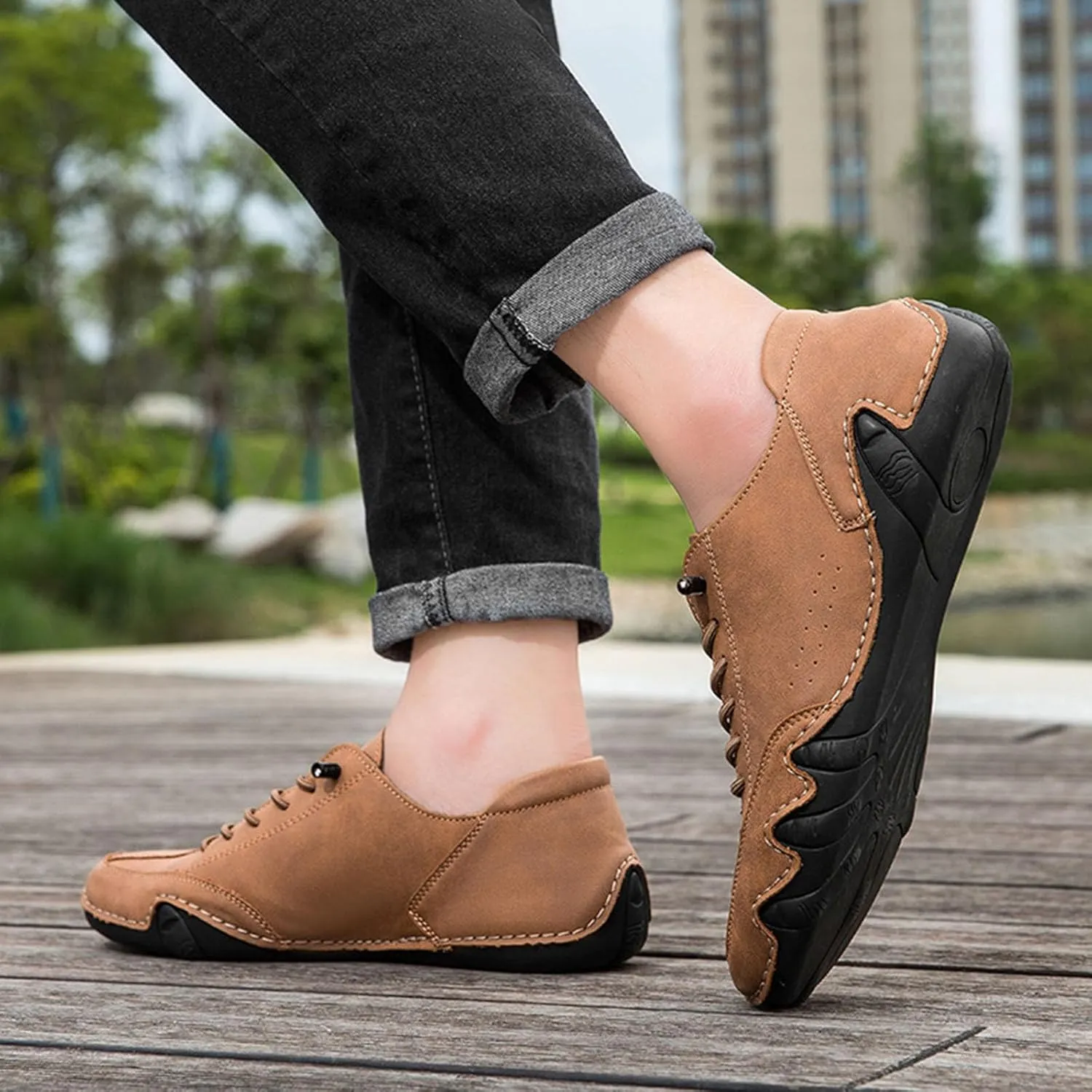 Men's Barefoot Shoes Vogany Breathable Orthopaedic Ergonomic Orthopaedic Barefoot Shoes Sneaker