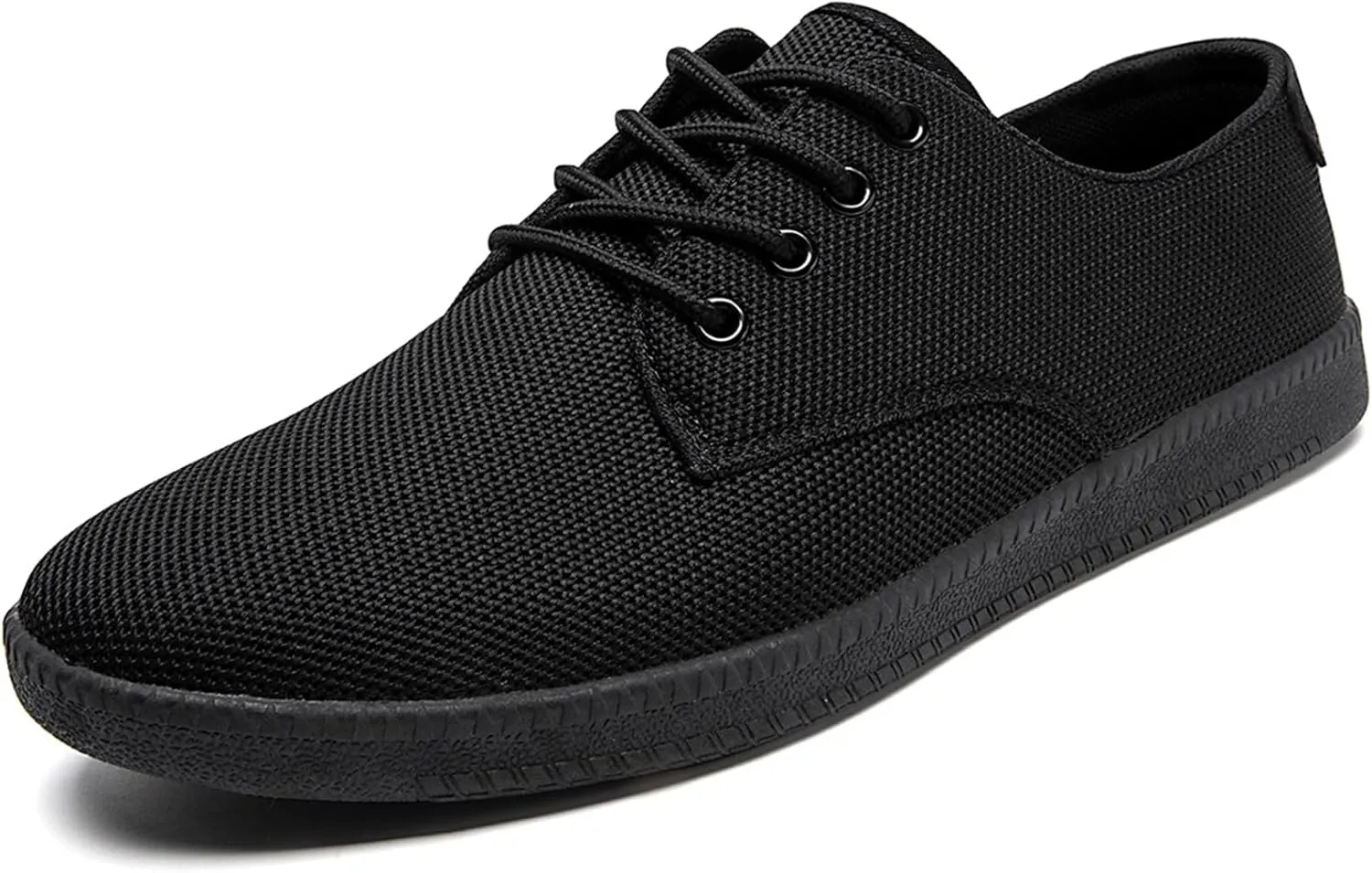 Mens Casual Dress Shoes - for Men Slip On Shoes for Men Black Business Casual Sneakers for Men Loafers Breathable Mesh Gym Workout Tennis Shoes Running Shoes Walking Shoes