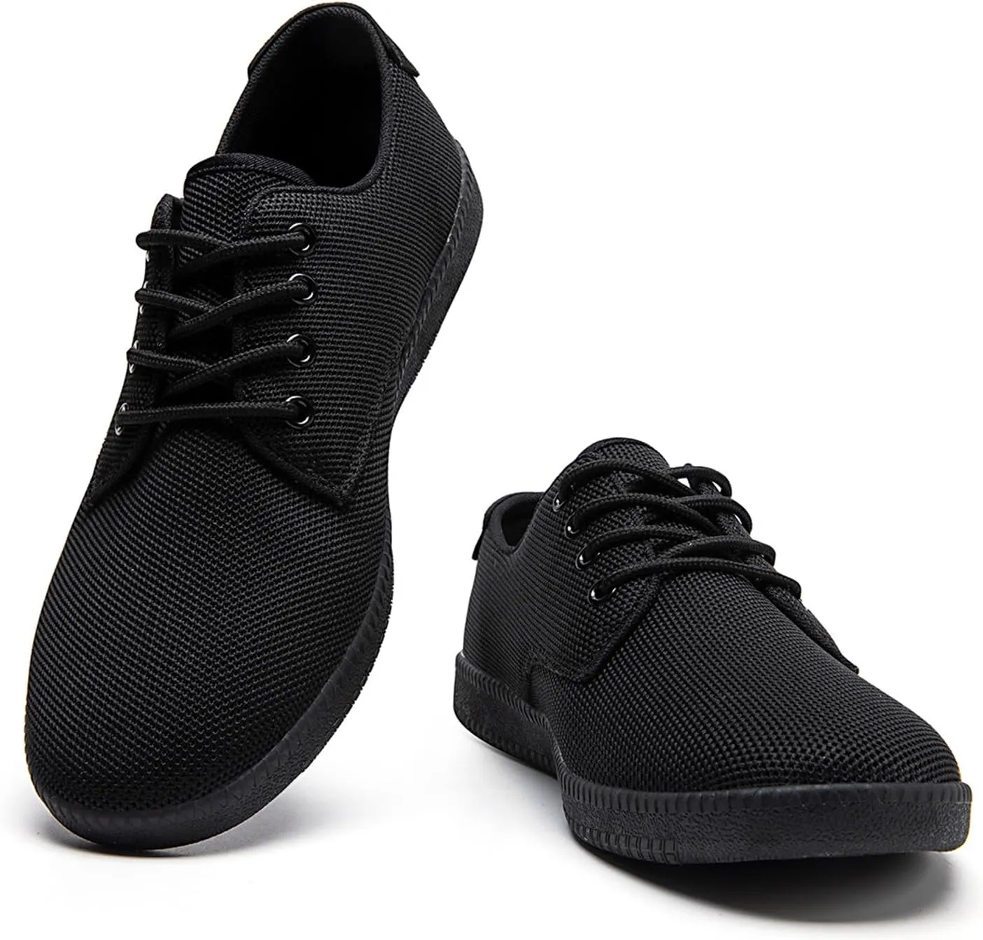 Mens Casual Dress Shoes - for Men Slip On Shoes for Men Black Business Casual Sneakers for Men Loafers Breathable Mesh Gym Workout Tennis Shoes Running Shoes Walking Shoes