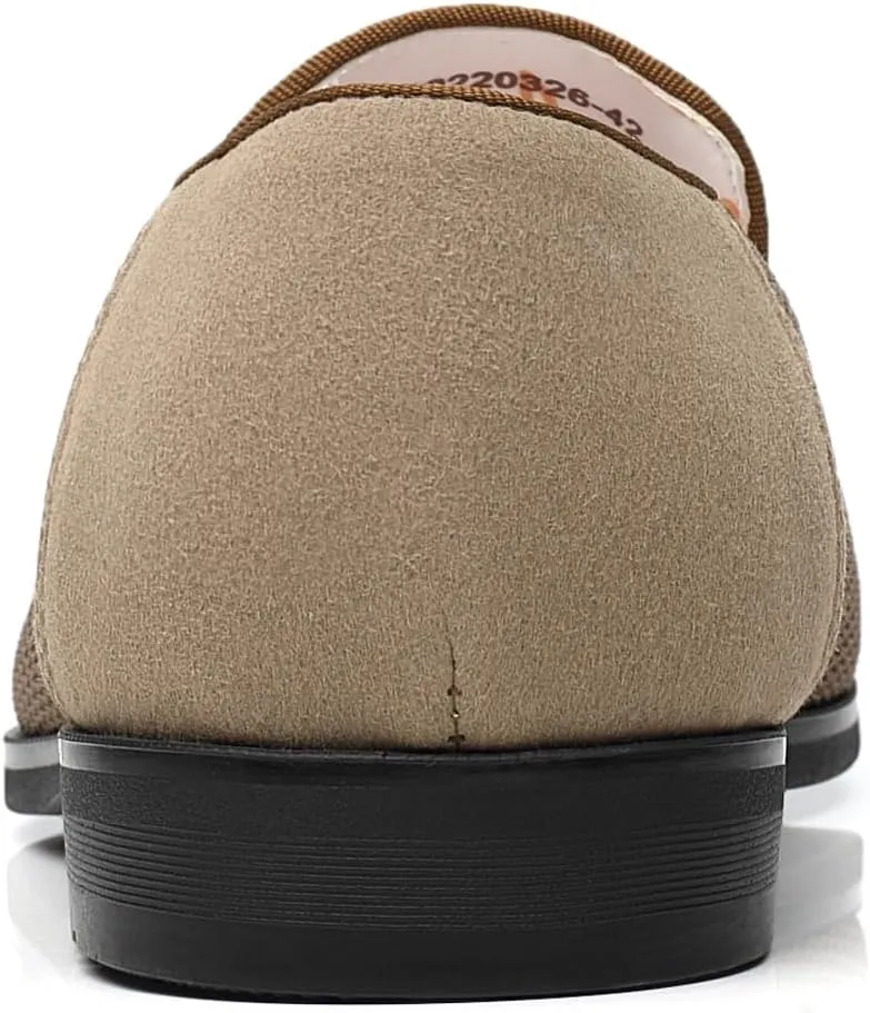 Men's Casual Loafers Slip-on Walking Dress Comfortable Fashion Shoes
