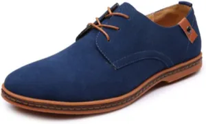 Mens Casual Oxford Business Dress Shoes Leather Slip-on Loafer for Men Walking Driving Office Outdoor Penny Oxfords Comfort Fashion Leisure Breathable Stylish Loafers