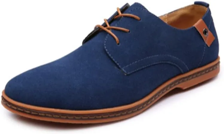 Mens Casual Oxford Business Dress Shoes Leather Slip-on Loafer for Men Walking Driving Office Outdoor Penny Oxfords Comfort Fashion Leisure Breathable Stylish Loafers