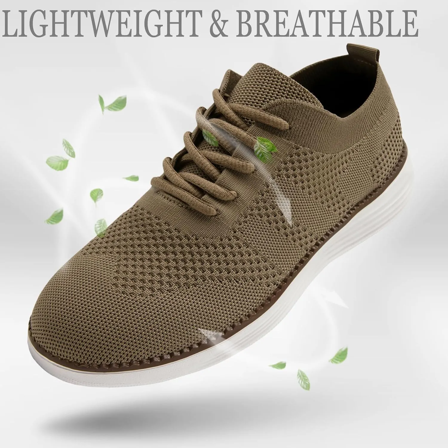 Mens Casual ShoesSlip on Dress Shoes Business Shoes for Men Walking Sneakers Loafers Comfortable Lightweight