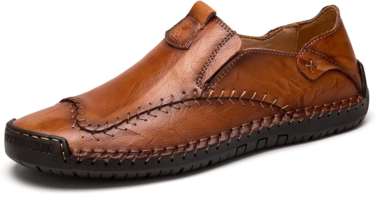 Men's Loafers Leather Casual Dress Shoes Driving Penny Boat Moccasins Flats Oxford Slippers Walking