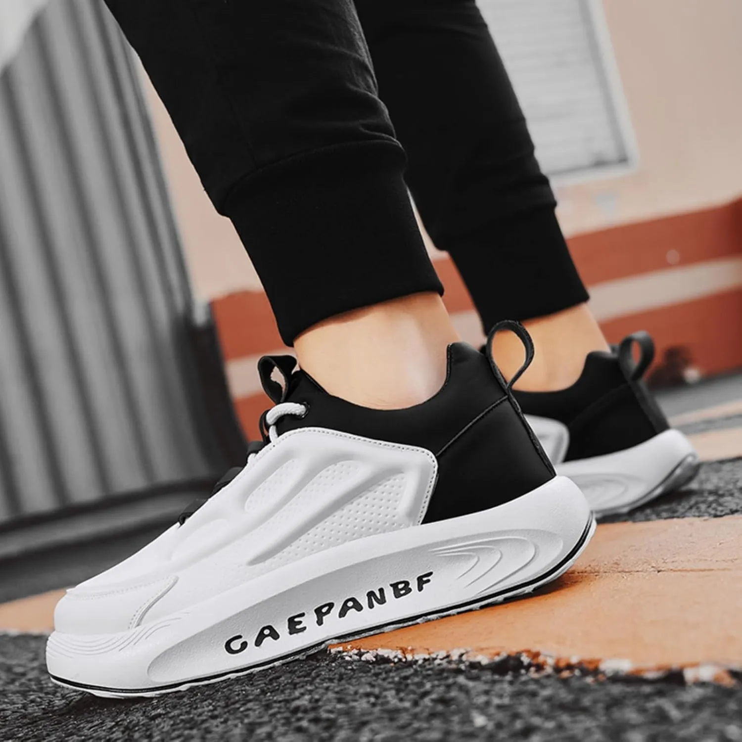 Men's Sneakers Athletic Sport Running Shoes, Ideal for Daily Running, Gym Workouts, Outdoor Sports, Walking, and Casual Outings