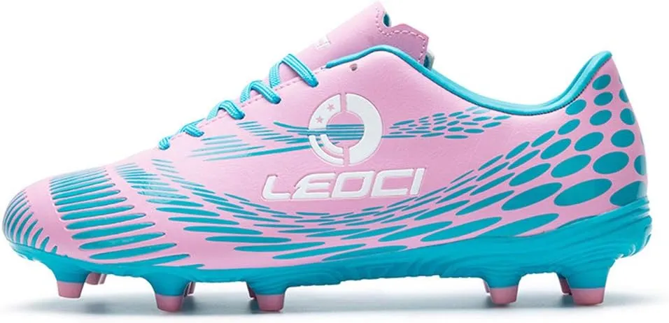 Men's Women's Firm Ground Soccer Cleats Outdoor/Indoor Boys Girls Professional Futsal Football Training Sneakers