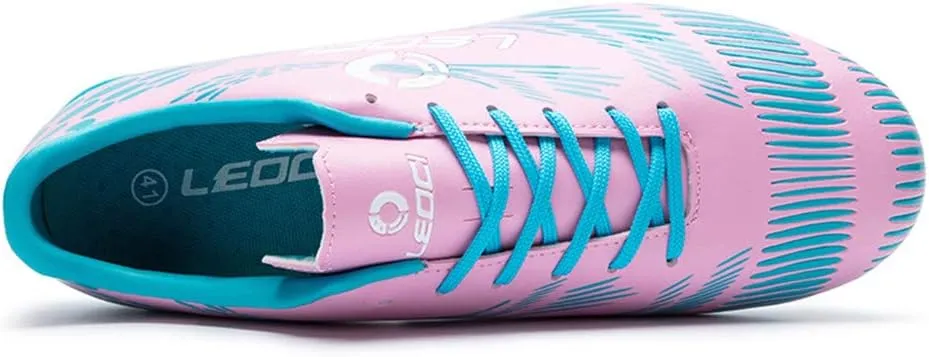 Men's Women's Firm Ground Soccer Cleats Outdoor/Indoor Boys Girls Professional Futsal Football Training Sneakers