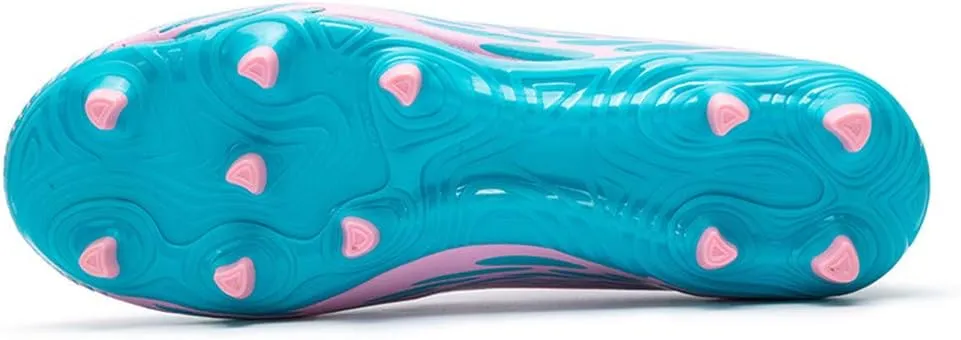 Men's Women's Firm Ground Soccer Cleats Outdoor/Indoor Boys Girls Professional Futsal Football Training Sneakers