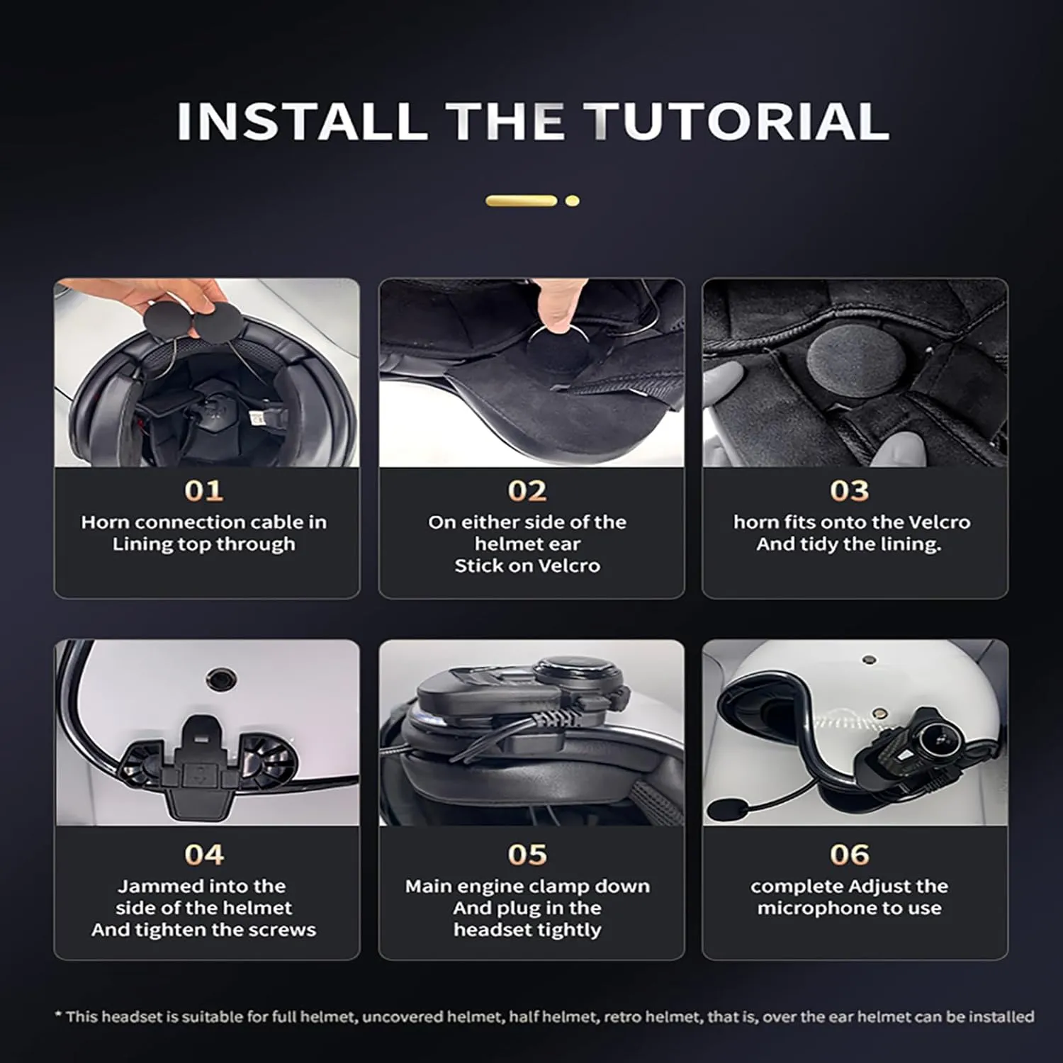 Motocycle Helmet Wireless Bluetooth Headset BlueT StellarTalk-S2 IP67 Waterproof Moto Biking & Skiiing /1000M Intercom/2 in 1 Microphone/2 Riders Intercom/