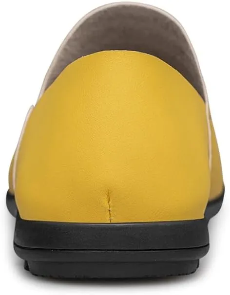 New Men's Loafers Round Toe PU Leather Crocodile Print Smoking Shoes Flat Heel Anti-Slip Slip Resistant Prom Party Slip-ons