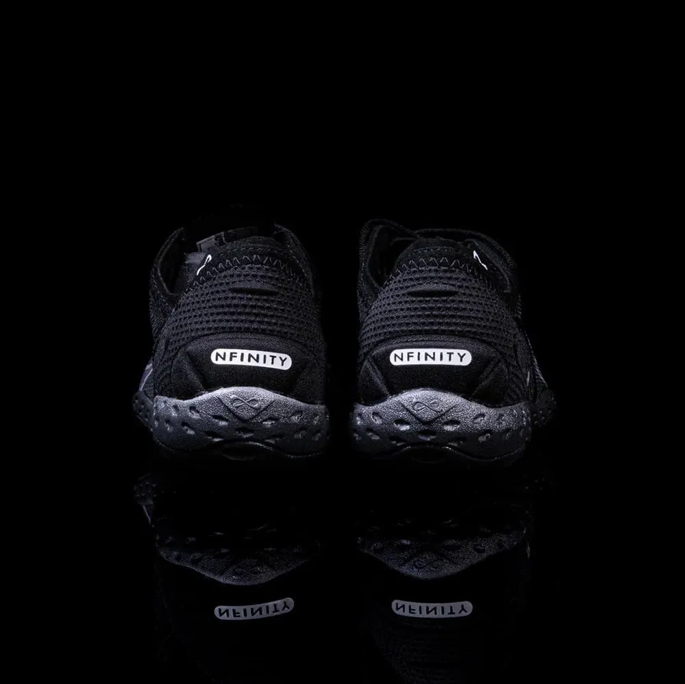 Nfinity Cheer Shoes - Alpha Black Sneakers for Women & Youth - Cheerleading Shoes for Women - Comfortable Womens Athletic Shoes