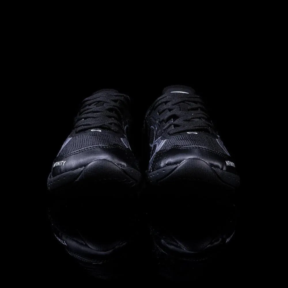 Nfinity Cheer Shoes - Alpha Black Sneakers for Women & Youth - Cheerleading Shoes for Women - Comfortable Womens Athletic Shoes