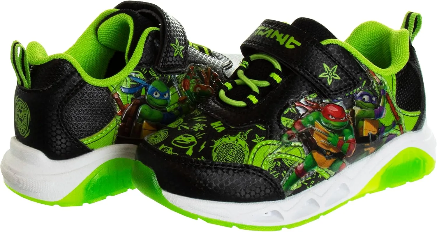 Nickelodeon Boy's Ninja Turtles Lighted Sneakers (Toddler/Little Kid)