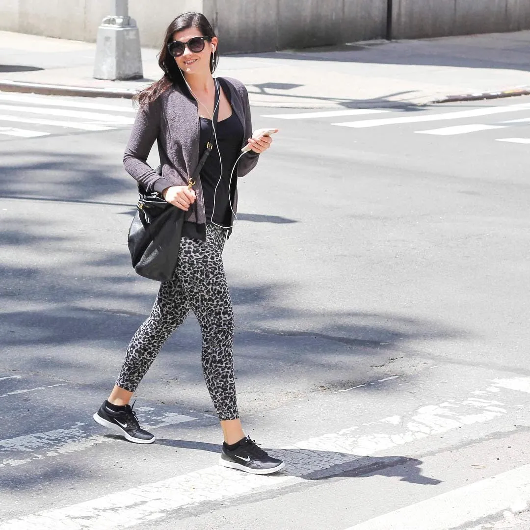 No nonsense Women's Plus Size Leggings-Soft Cotton Feel, Comfortable & Perfect for Layering, Gentle Elastic Waistband