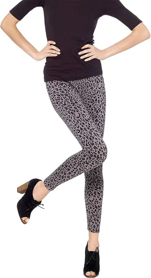 No nonsense Women's Plus Size Leggings-Soft Cotton Feel, Comfortable & Perfect for Layering, Gentle Elastic Waistband