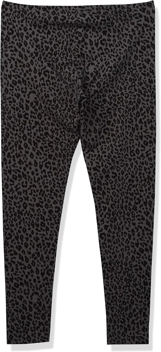 No nonsense Women's Plus Size Leggings-Soft Cotton Feel, Comfortable & Perfect for Layering, Gentle Elastic Waistband