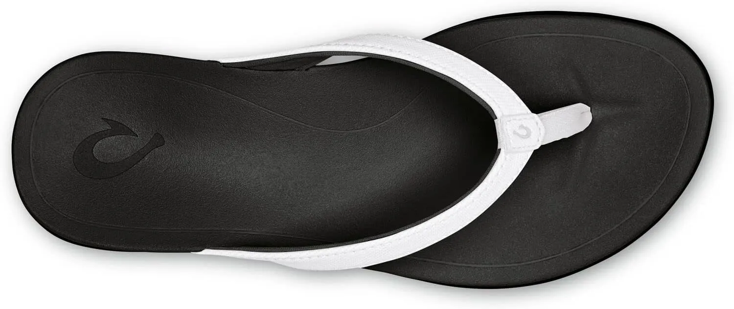 OLUKAI Ho'opio Women's Beach Sandals, Quick-Dry Flip-Flop Slides, Clean & Minimal Aesthetic, Water Resistant & Enhanced Traction, All-Day Comfort