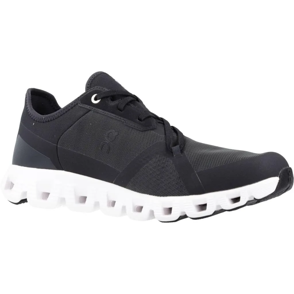 On Men's Cloud X 3 AD Sneakers, Black | White, 11 Medium US