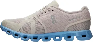 On Women's Cloud 5 Sneakers, Pearl/Neptune, 9 Medium US