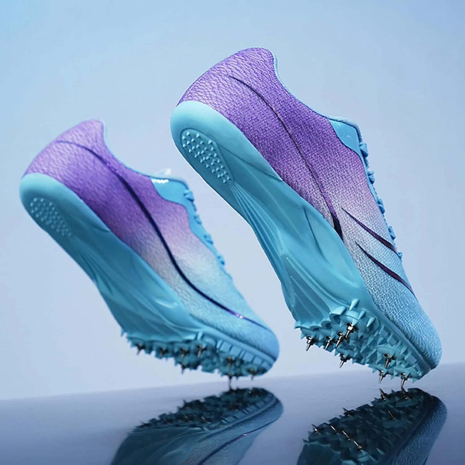 ONAIC Track and Field Spikes Shoes Men Women Youth Boys Girls Racing Jumping Sprint Sneakers Lightweight Non-Slip Training Competition Running Shoes